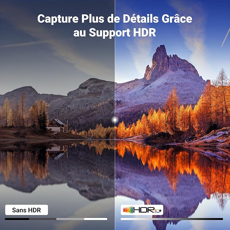 Adaptateur USB C vers HDMI Femelle Ultra Câble Thunderbolt 4/3 HDMI