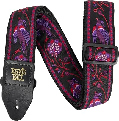 Ernie Ball Jacquard Guitar Strap Pleasant Pheasant 41 to 72 inches 2 inch