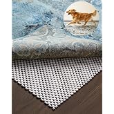 Veken Non Slip Rug Pad Gripper for Hardwood Floors, Strong Anti Slip and Skid Mat, Keep Rugs Safe and in Place for Tile, Carpet Liner Grippers Under Area Rugs, 2x3 Ft Pads