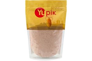 Yupik Himalayan Fine Pink Salt, 1 kg, 6 Count, Gluten-Free, Kosher, Hand-Mined, Mineral-Rich, Pure, Unrefined Pink Salt, Idea
