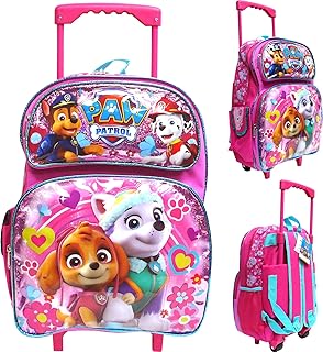 paw patrol trolley school bag