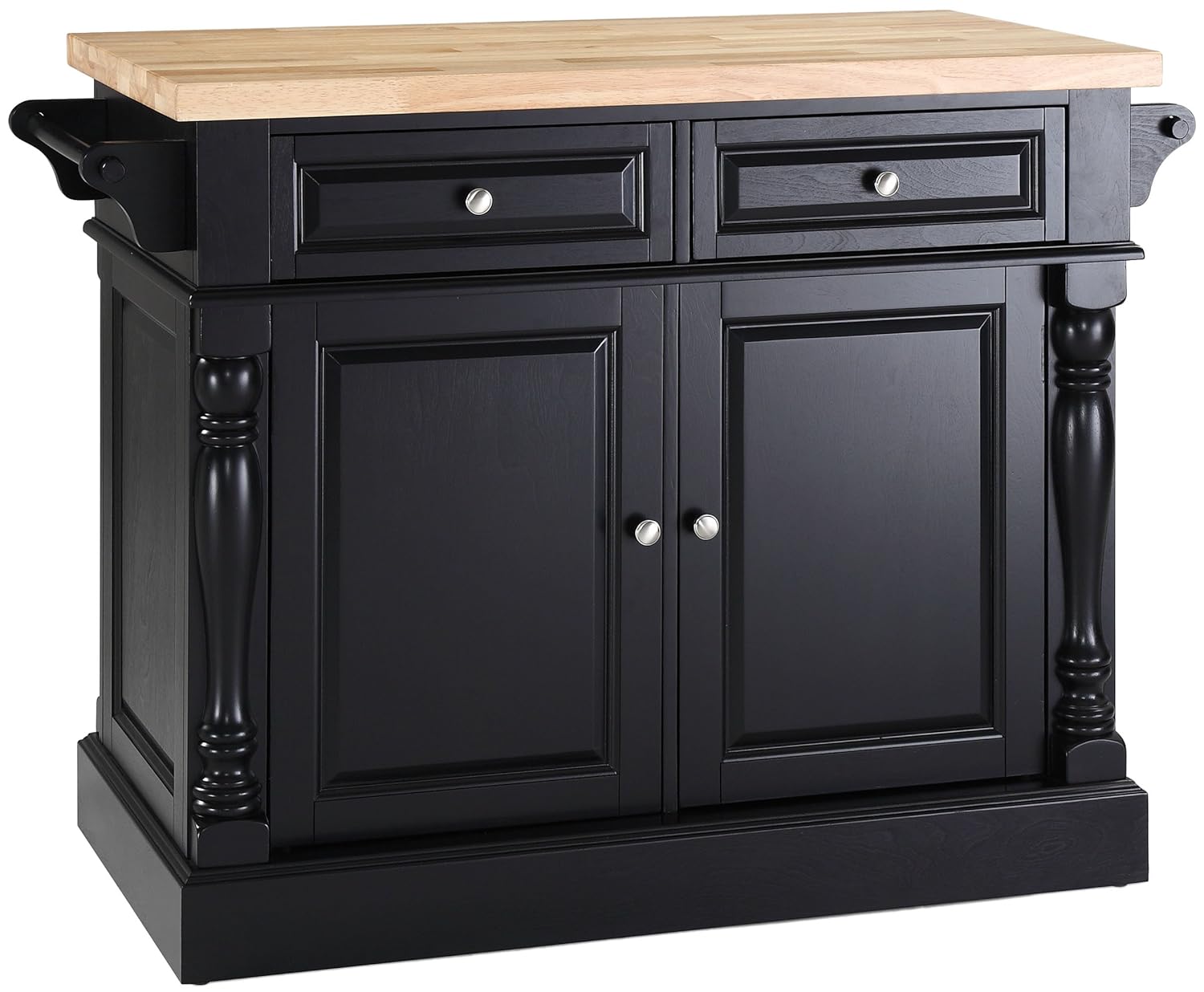 Best Kitchen Island With Drawers And Storage Veneer Wood