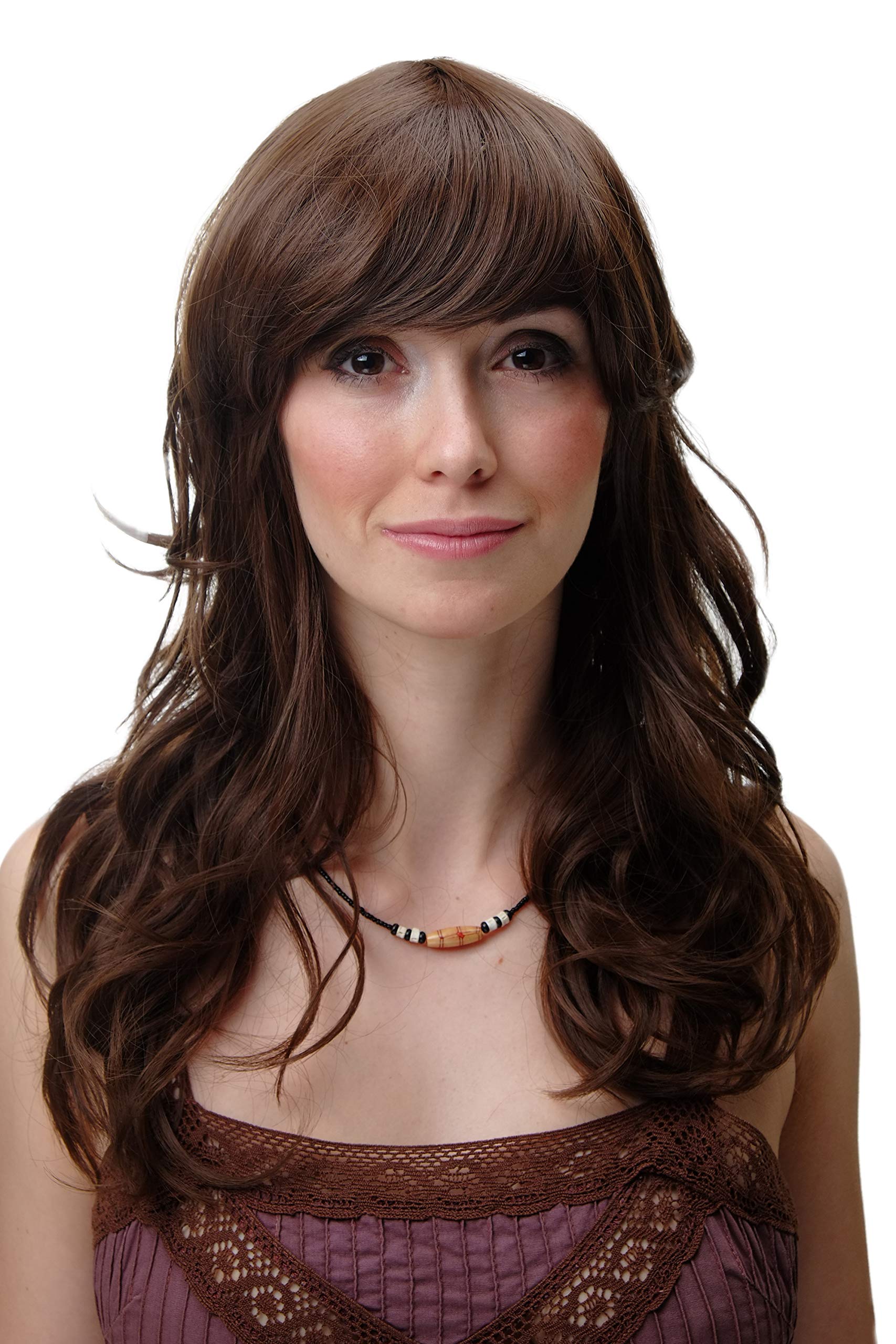 WIG ME UP - Wig Curls Long Bangs Brown YZF-41054-8