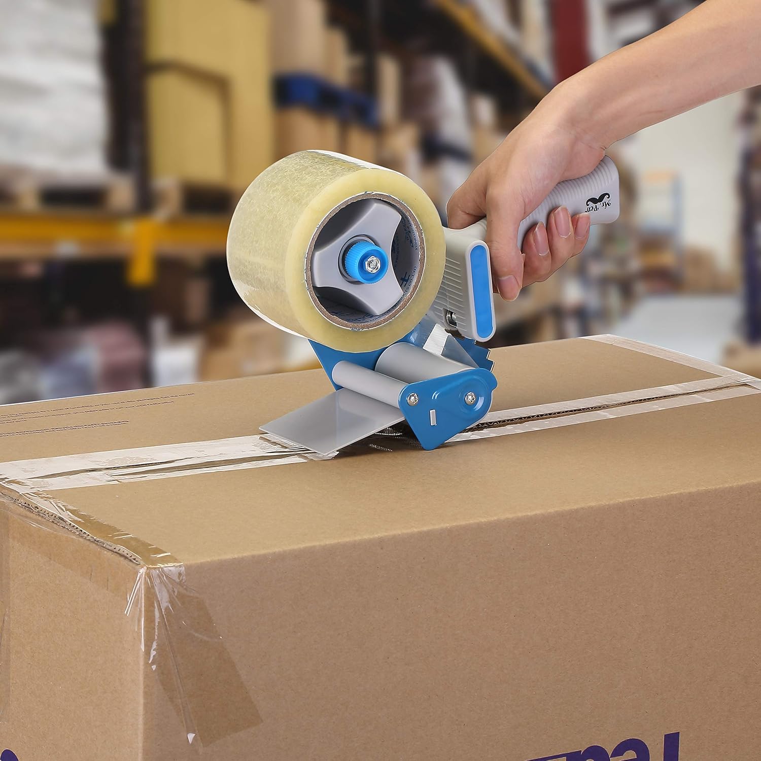 Mr. Pen- Tape Gun, Packing Tape Dispenser, 3 inch Core, Tape Dispenser Gun, 3 inch Tape Gun Dispenser, 3 inch Packing Tape Gun, Heavy Duty Tape Dispenser, Shipping Dispenser, Packaging Tape Dispenser: Industrial & Scientific