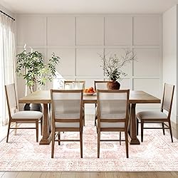 QD-Udreamy 6x9 Area Rugs - Machine Washable Rugs
