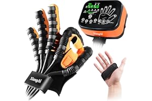XiangAi Upgraded 6th Generation Rehabilitation Gloves For Stroke,Paralysi, Robotic Glove For Stroke Rehab, Hand Exercisers For Therapy, Paralyzed Hand Equipment.