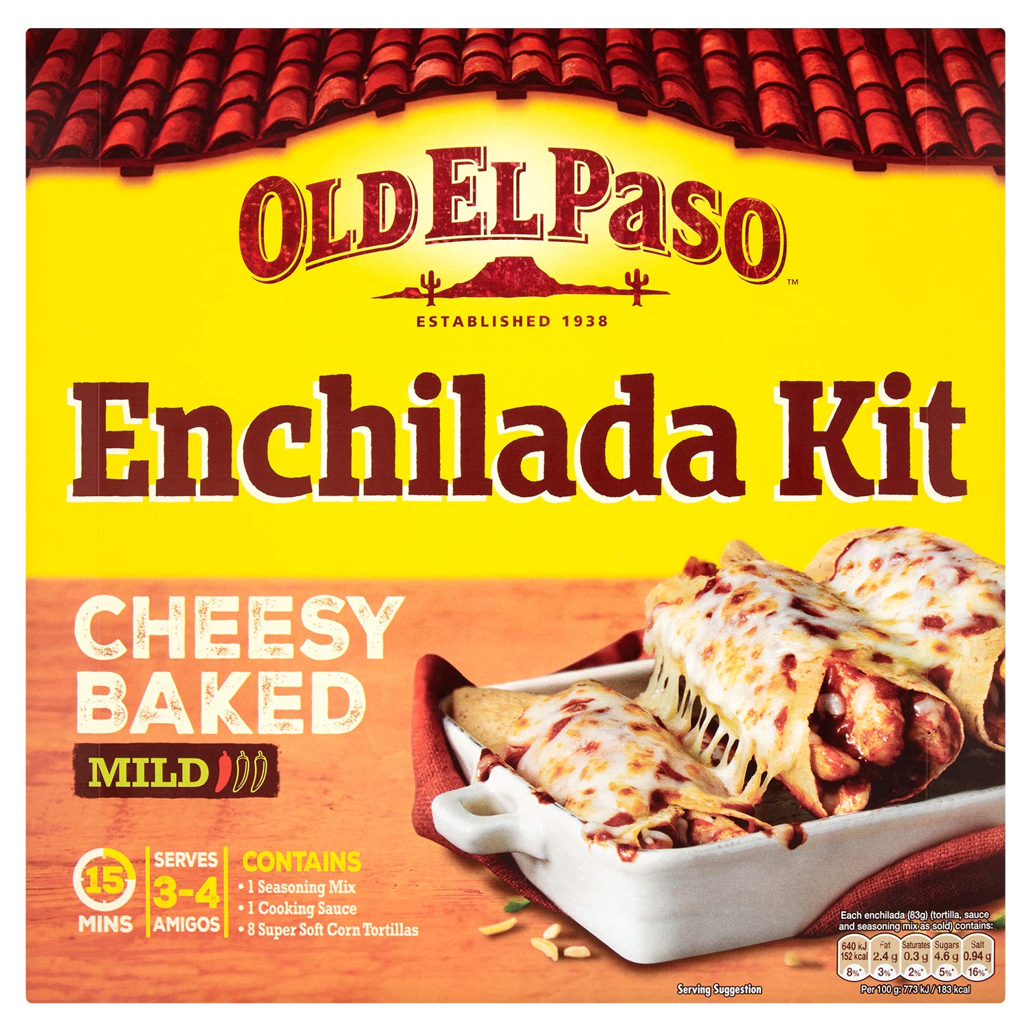 Bilderesultat for old el paso enchilada kit