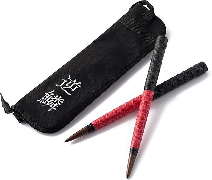 Amazon 太鼓の達人 マイバチ 収納ケースセット テーパー ロール仕様 新魔改造 ブラックウォールナット 超硬材 反発力 赤黒 黒ケース ドラム 打楽器 おもちゃ