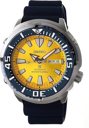 seiko diver yellow dial