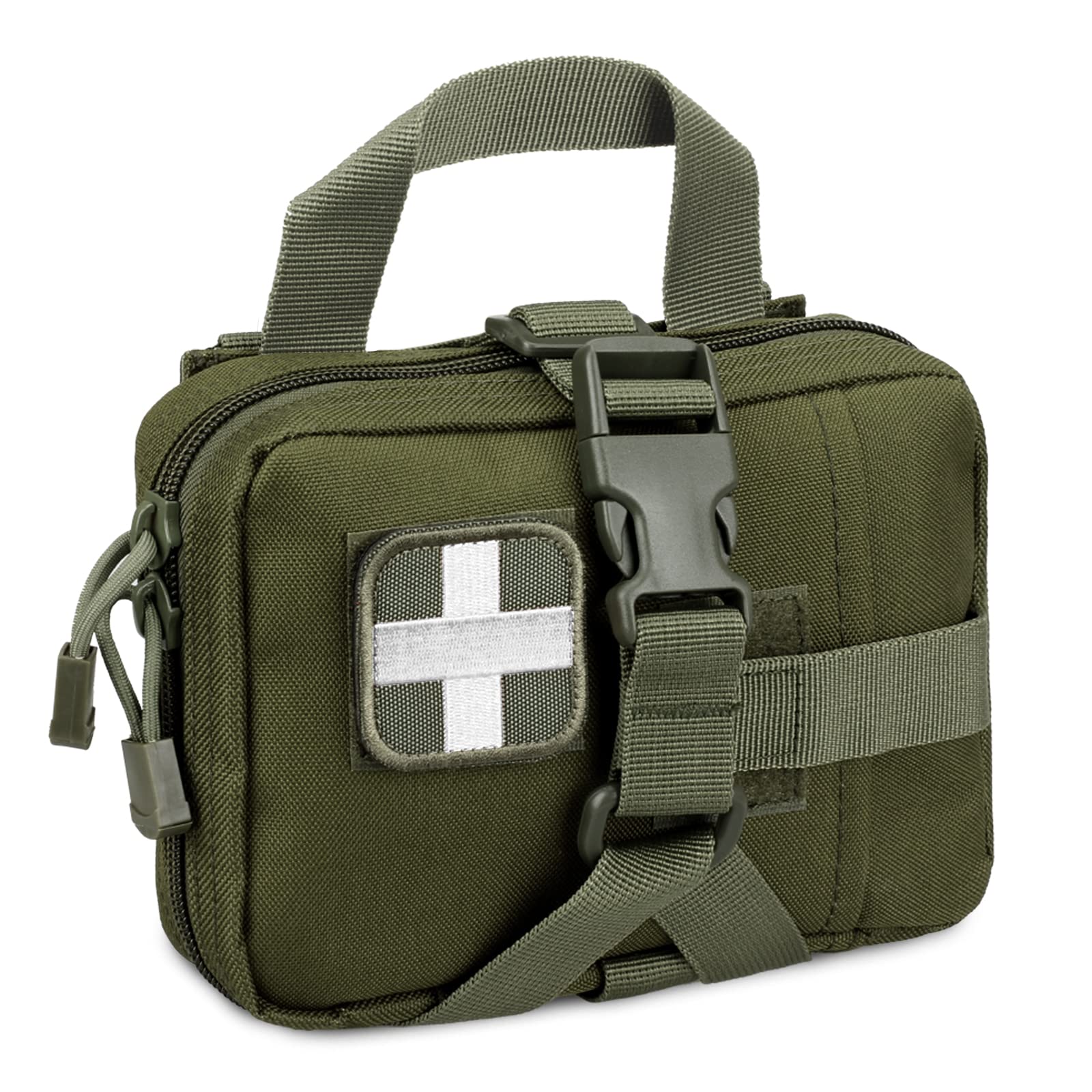 Bubbacare LIVANS Tactical EMT Pouch, Rip Away Molle Medical Pouches IFAK Tear-Away First Aid Kit Emergency Survival Bag for Travel Outdoor Hiking
