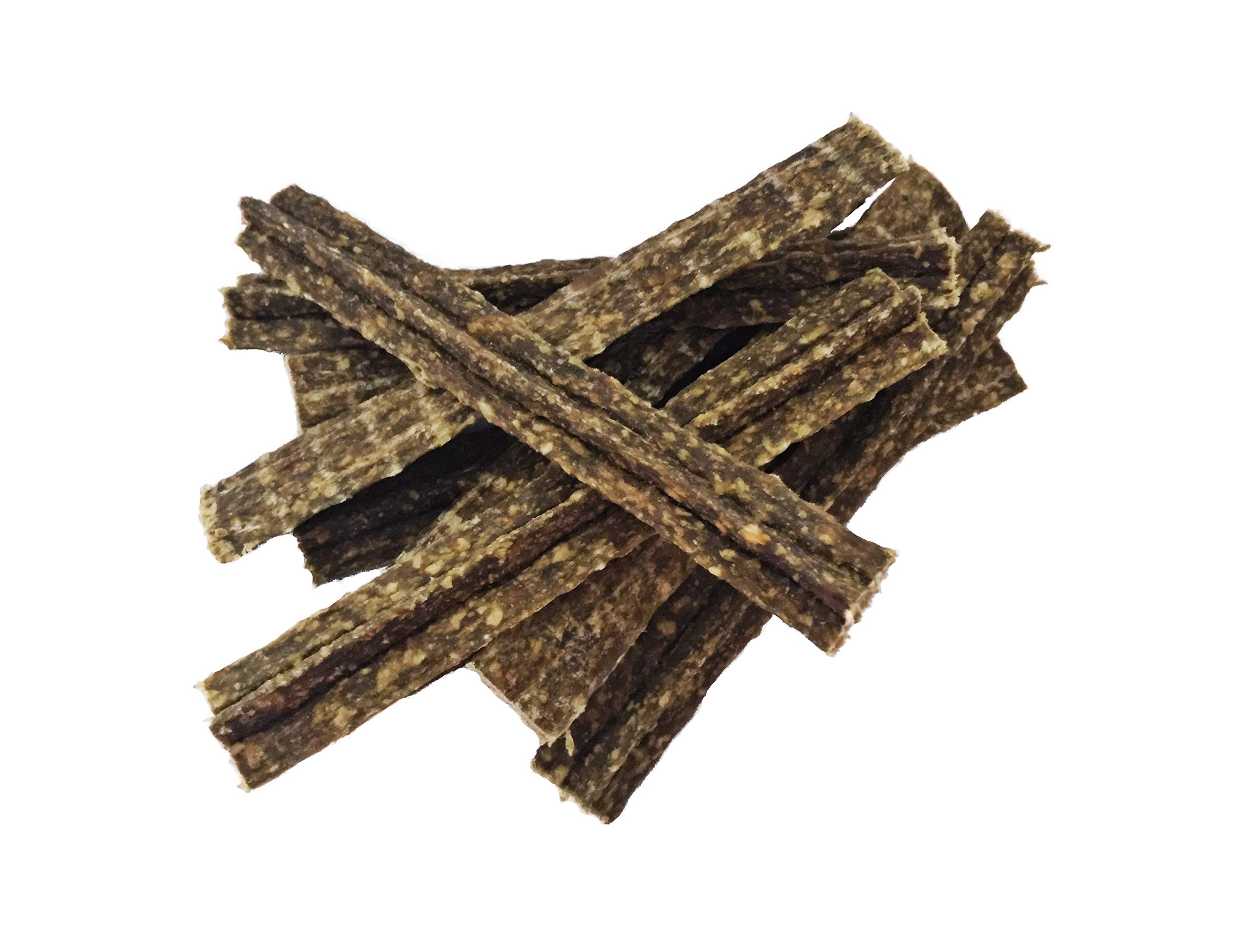 Bounce and Bella Natural Dog Dental Chews - Chewy Chicken, Beef & Green Tea Sticks - Healthy Puppy & Dog Treats with Only 3 Ingredients (5 Pack)