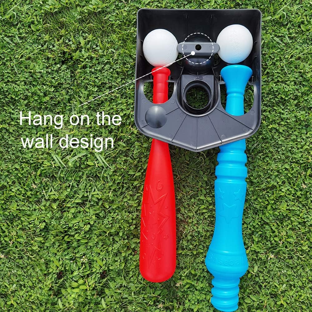 Asyxstar T-Ball Set for Toddlers, Kids, Baseball Tee Ball Set Outdoor Toys for Toddlers Age: Toys & Games