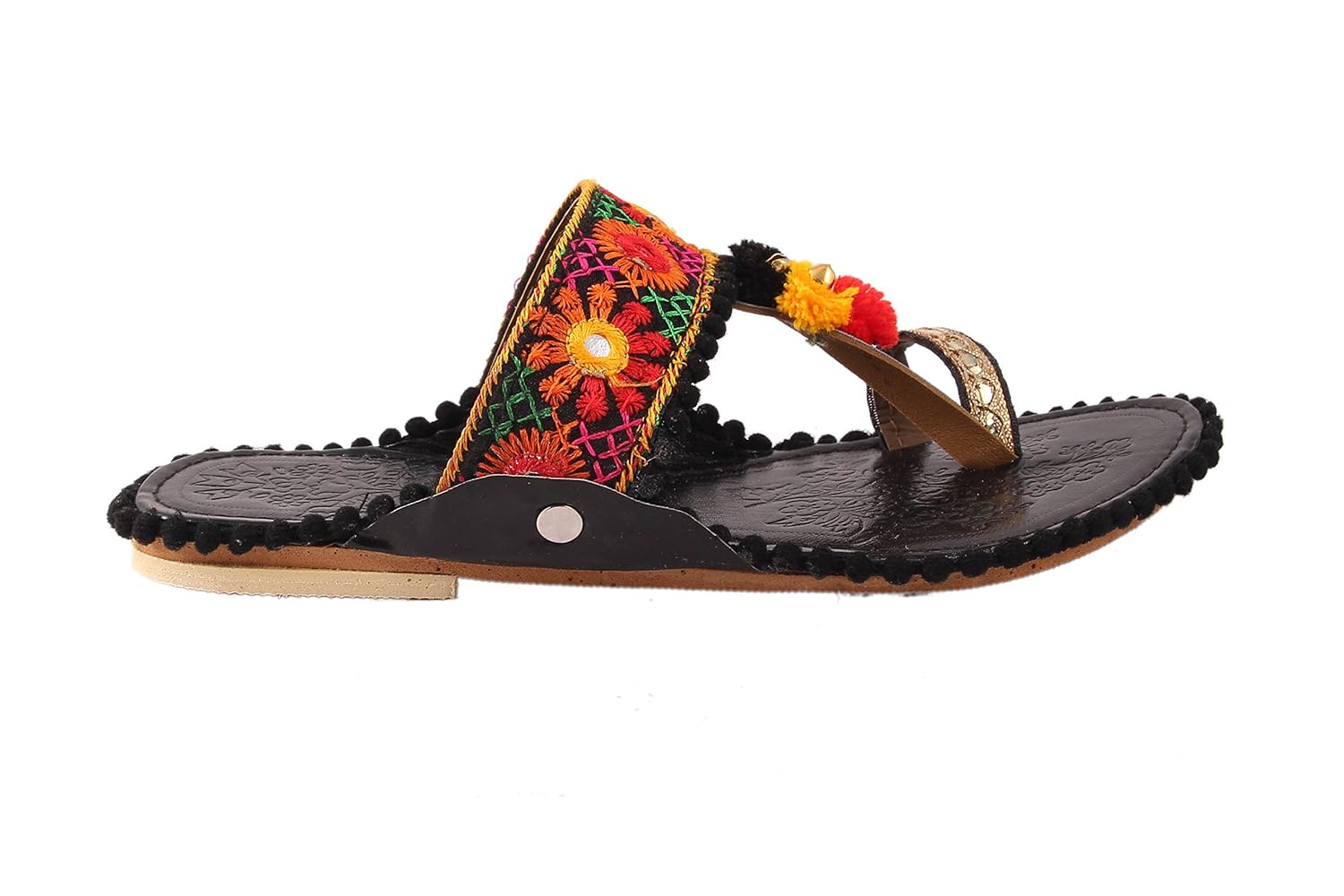 shree women's ethnic kolhapuri fashion slipper