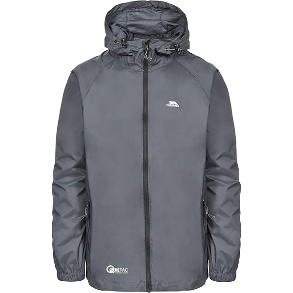 Trespass Mens Zeek Waterproof Softshell Jacket (XS) (Carbon