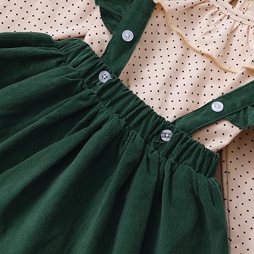 Kucnuzki Newborn Baby Girl Clothes Toddler Long Sleeve Ruffle