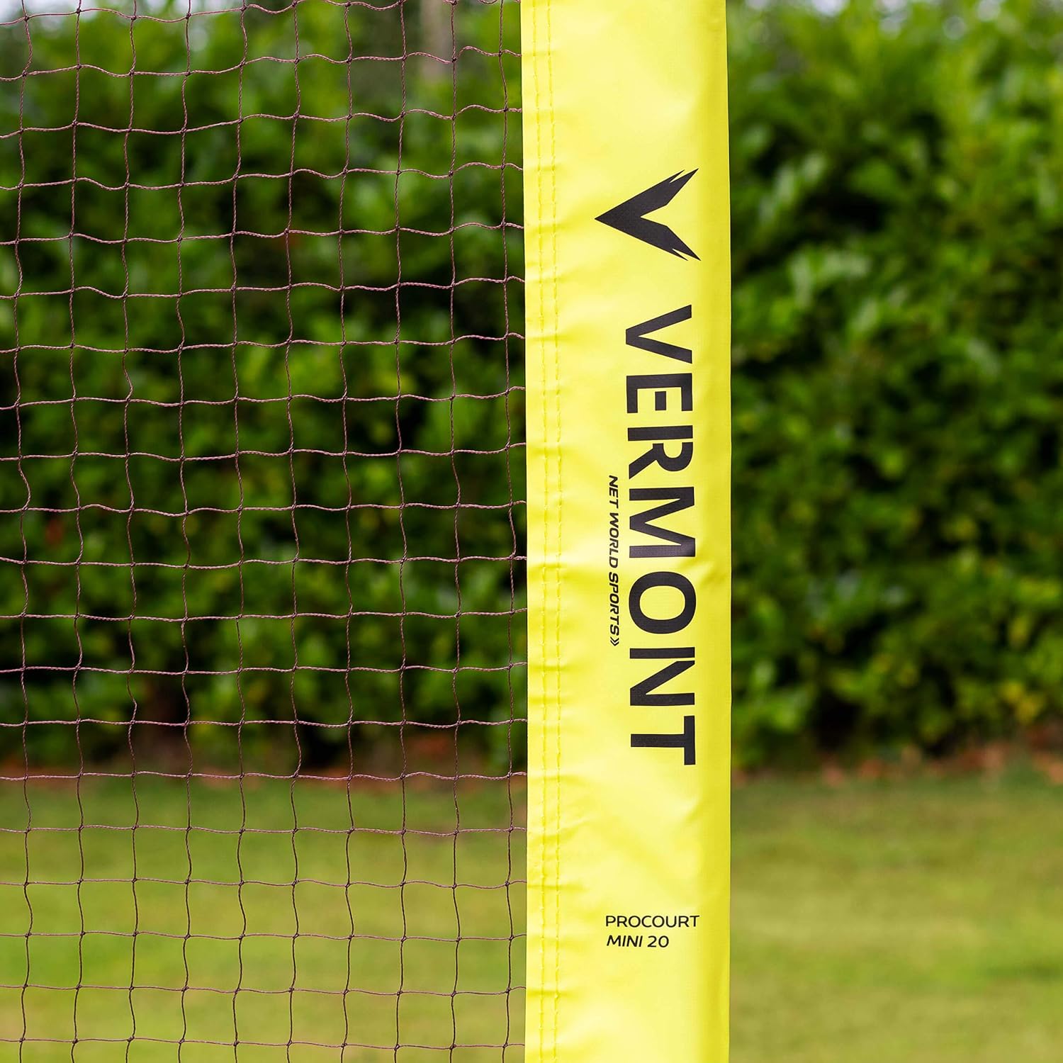 Vermont Procourt Combi Net | Perfect for Tennis, Badminton, Pickleball & Soccer Tennis | Super Quick Assembly with Steel Poles | Use Indoors, Outdoors, On The Beach Or The Backyard! (20ft Wide) : Sports & Outdoors