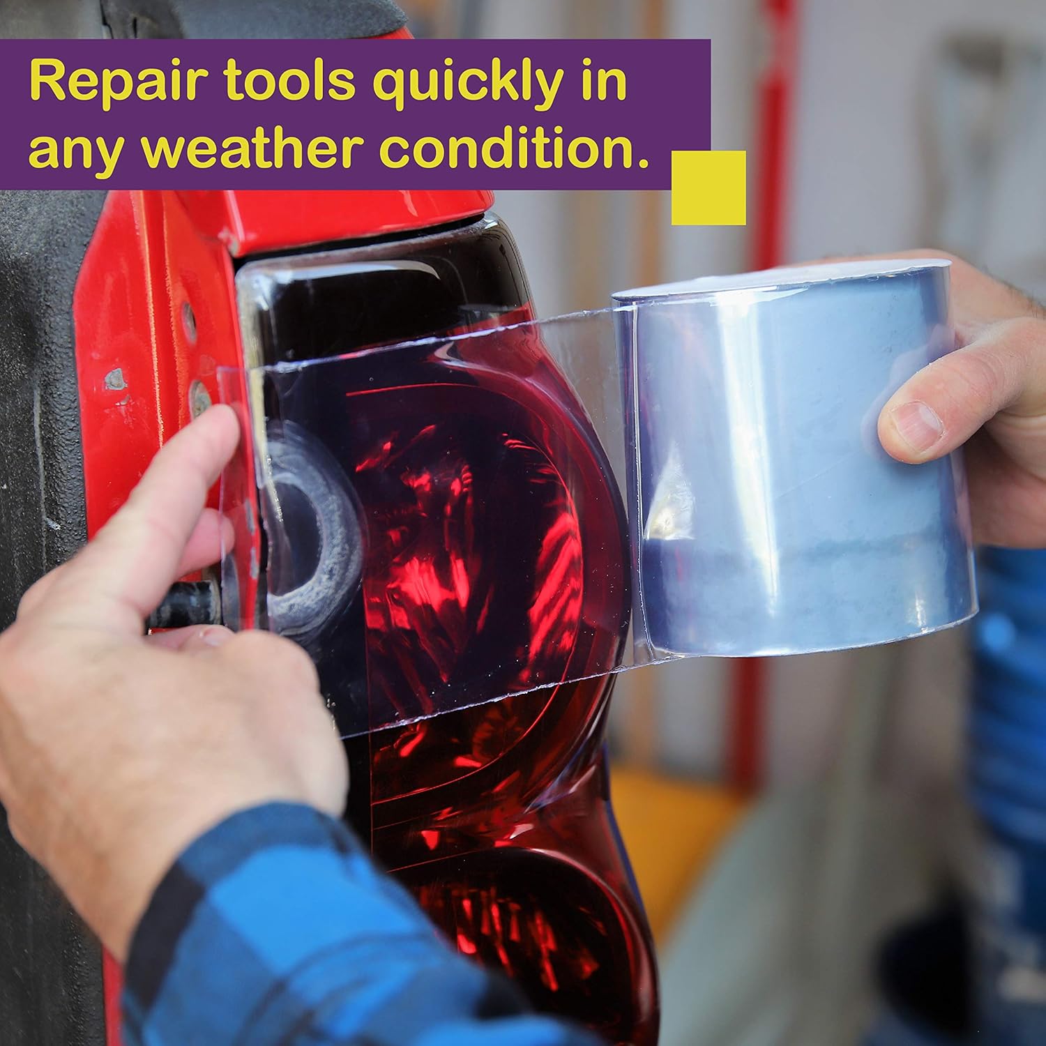 And Hvac Boat Atack Waterproof Patch And Seal Tape Roof Chimney Water Barrier Tape For Stop Leak Repair On Pipes 4 Inches X 10 Feet Clear Tape Adhesives Fasteners Office Products