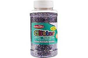 Creative Arts by Charles Leonard Glitter, 16 oz. (1 Lb.) Bottle, Multi-Color (41100)