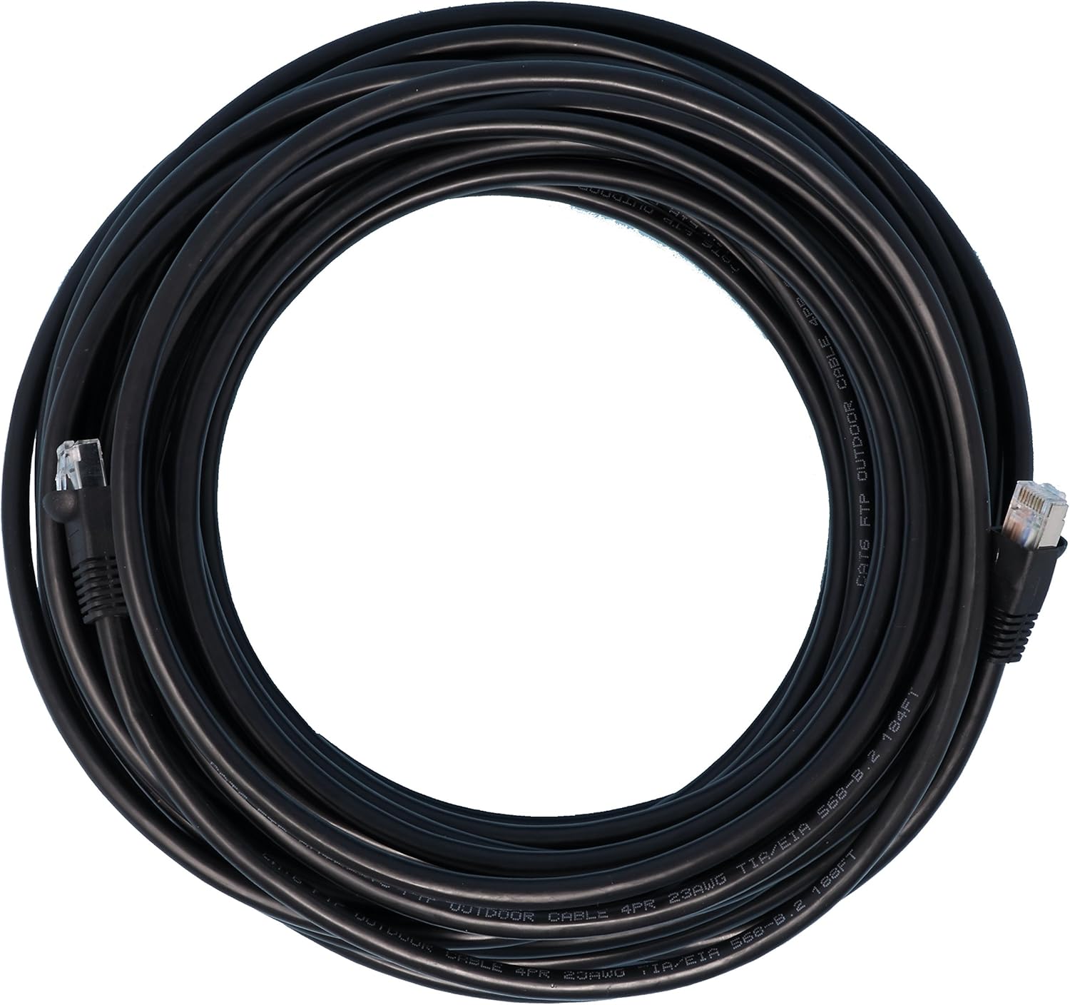 100ft Cat5e Outdoor Waterproof Cable Direct Burial Shielded