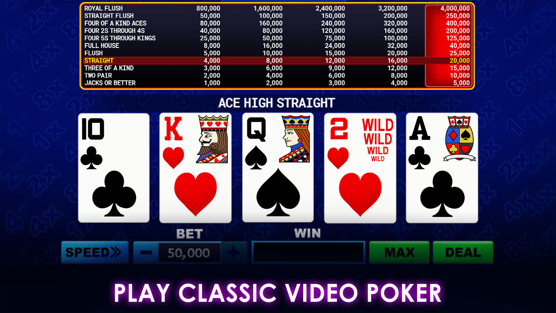 MultiPlay Video Poker Free MultiHand Video Poker Games Free