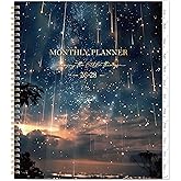Monthly Planner 2026-2028 - 2 Year Planner 2026-2028, Jul.2026 - Jun.2028, 9" x 11", Calendar Planner, 24 Month Calendar with Tabs, Twin-wire Binding + Back Pocket - Galaxy