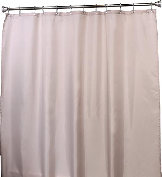 Amazon Com Slipx Solutions Soft Beige Fabric Shower Curtain Liner