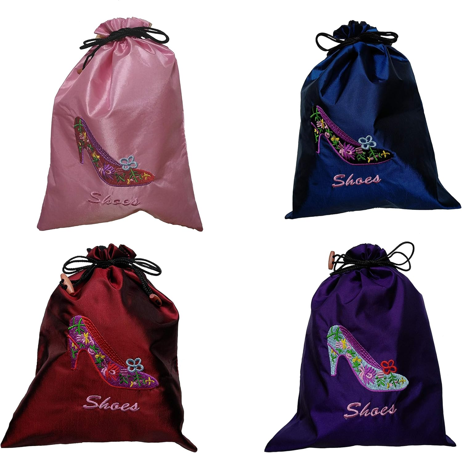silk shoe bags