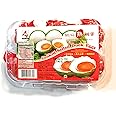 Asian Taste Cooked Salted Duck Eggs 12.70 Oz(2 Pack)红心熟鹹蛋