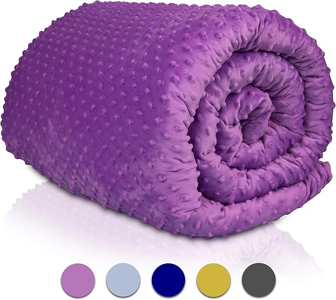 Amazon.com: GnO Weighted Blanket Cover | King Size (80 x 87) | Made of
