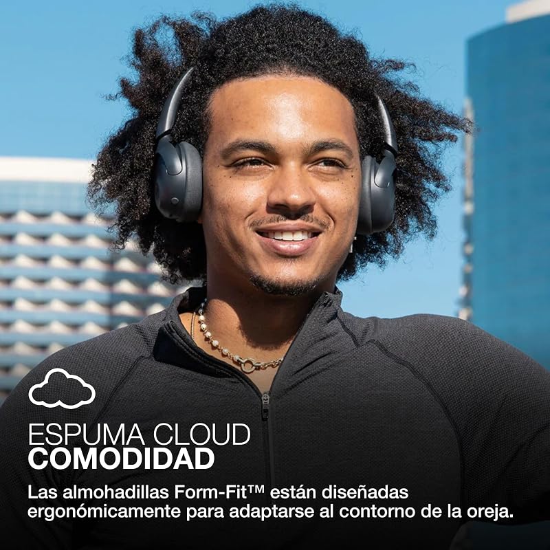 Go Lux ANC Auriculares Bluetooth - Cancelación Ruido, Grafito