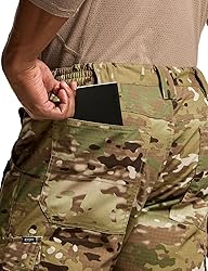 CQR Men's Flex Ripstop Tactical Pants, Water