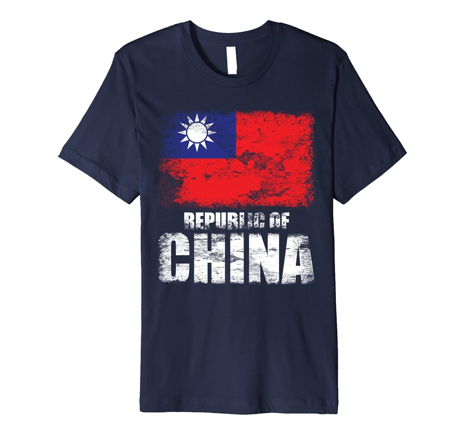 Taiwan Flag T-Shirt | Republic of China ROC Flag Tee Gift-ANZ