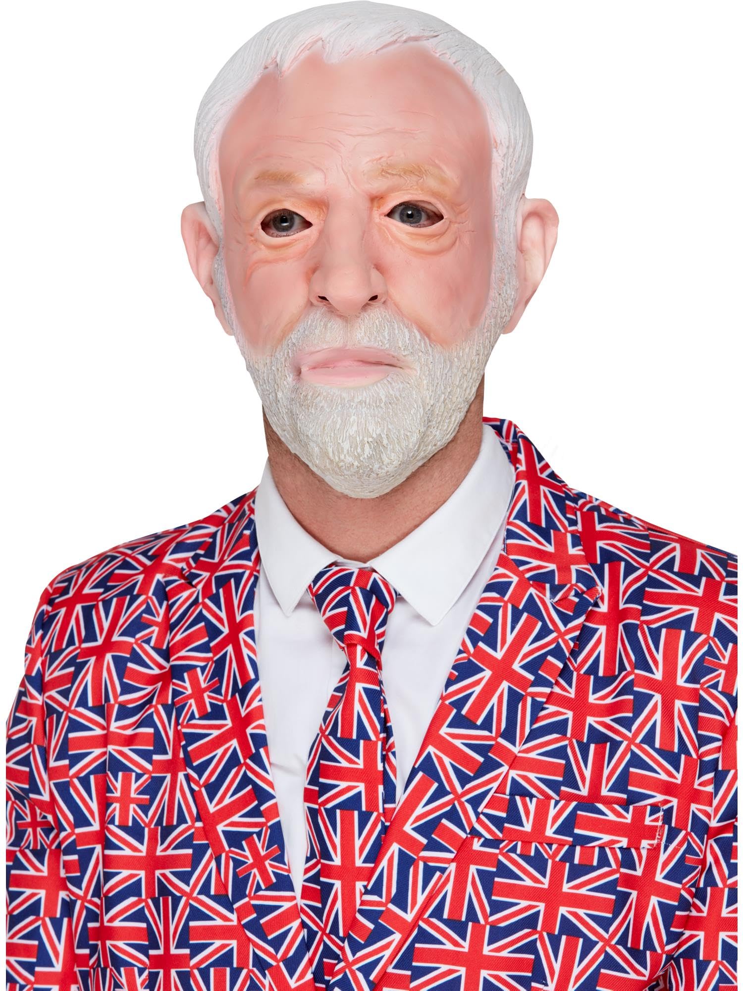 Smiffys Leader of the Opposition Mask Latex, Funny Fancy Dress, Politician Dress Up Masks
