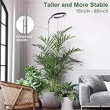 wolezek Halo Grow Light 80 LED Full Spectrum 65in 360° Gooseneck 3 Color view 7