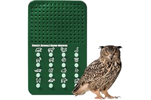 ZANY TRAINS Forest Animal Caller with 16 Different Calls, Hoots, Hollers, Quacks, Noises - Portable Electronic Hunting Toy Sound Maker for Kids - Game Sound Effects Board, Noisemaker Turkey, Elk, Duck Noise Gift