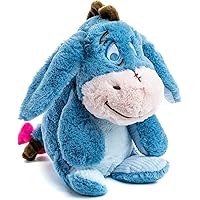 Disney Baby Winnie The Pooh and Friends Stuffed Animal with Jingle and Crinkle, Eeyore