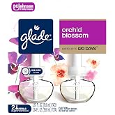 Glade PlugIns Scented Oils Air Freshener Refills, Orchid &amp; Neroli, Fresh Collection, 0.67fl oz Each, 2 Refills