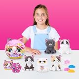 Pets Alive Smitten Kittens Series 2 Calico Cat Interactive Plush Toy 10 Sounds view 7