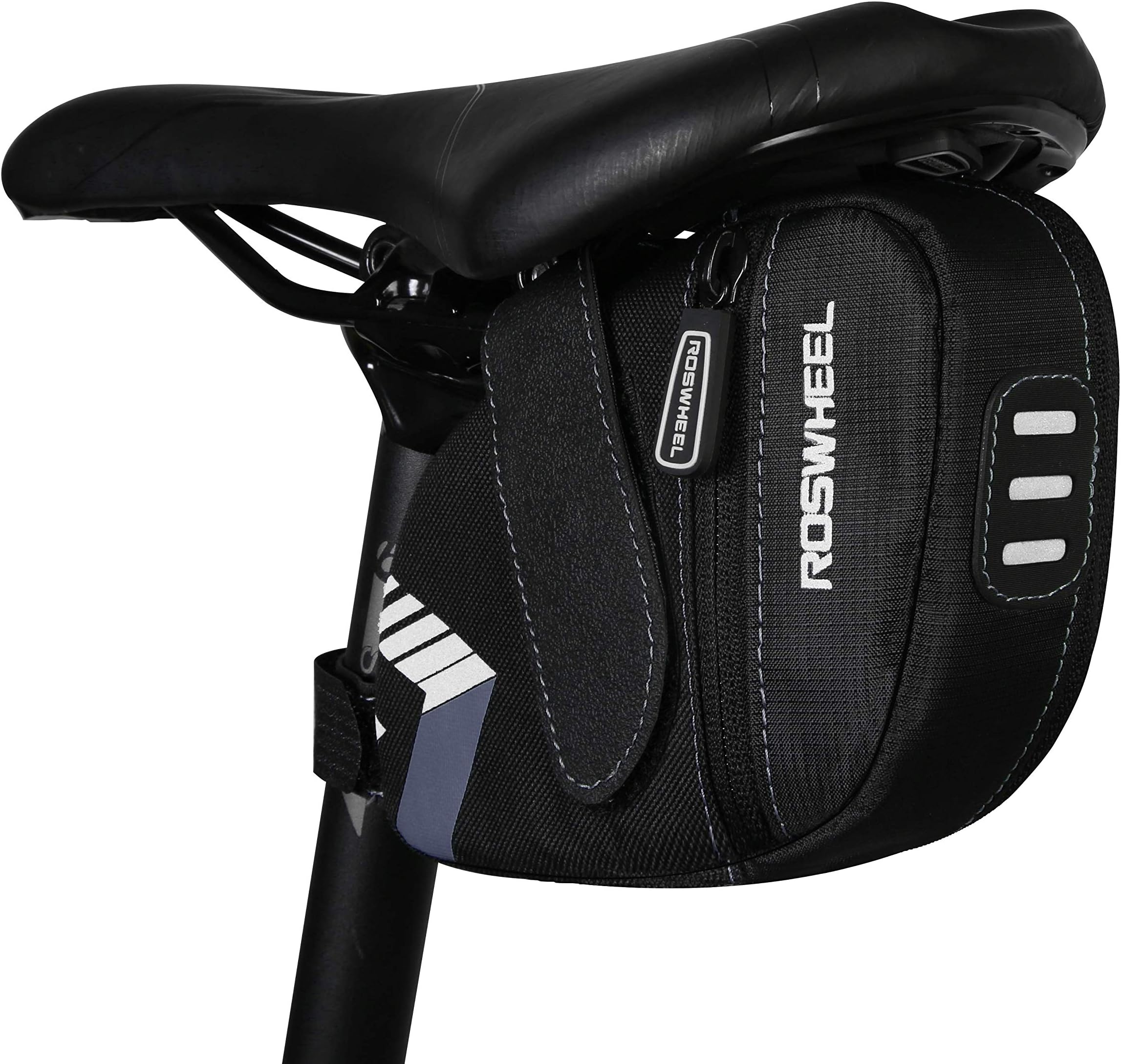 Roswheel 131411 Bike Saddle Bag Water Resistant Bike Under Seat Pack Bike Pouch