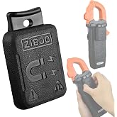 ZIBOO 69445 Magnetic Hanger Compatible with Klein Tools Clamp Meters and Multimeters with Powerful Rare Earth Magnets Compatible with Klein Tools CL120, CL220, CL320, CL390, CL600, CL700, CL800
