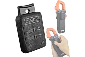 ZIBOO 69445 Magnetic Hanger Compatible with Klein Tools Clamp Meters and Multimeters with Powerful Rare Earth Magnets Compatible with Klein Tools CL120, CL220, CL320, CL390, CL600, CL700, CL800