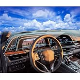XXCIWP 2024 Escalade Screen Protector for 2021 2022 2023 2024 Cadillac Escalade/Escalade V NANO Screen Protector Touchscreen Protective Film for 2024 Escalade Accessories (2PCS)