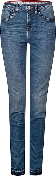 street one york slim fit mid waist