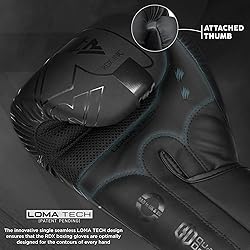 RDX Boxing Gloves, Pro Training Sparring, Maya Hide