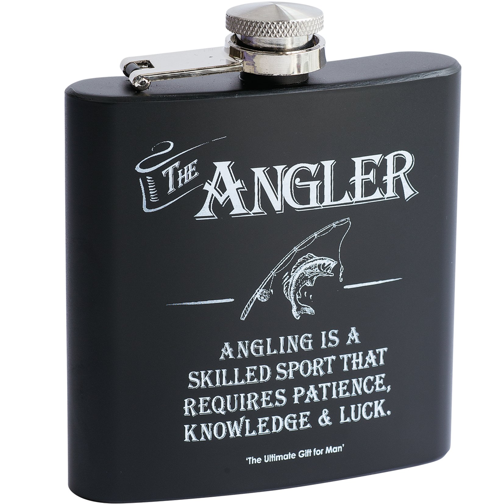 Arora Ultimate Gift for Man 8873 Angler Hip Flask, Multicolour, One Size