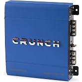 Crunch PDX-1000.2 PowerDriveX 1000 Watt 2 Channel Exclusive Blue A/B Car Audio Stereo Amplifier System with Flexible Installation
