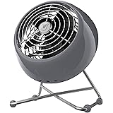 Vornado VFAN Mini Modern Personal Vintage Air Circulator Fan, Storm Gray