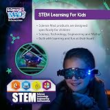 Science Mad Night Vision Goggles for Kids 2x Magnification Twin LED Beams Blue view 5