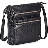Small Genuine Leather Crossbody Bags for Women Vintage Travel Sling Purses & Handbags Shoulder Crossover