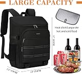 NEWHEY 30L Cooler Backpack Insulated Leakproof Picnic Bag Waterproof view 5